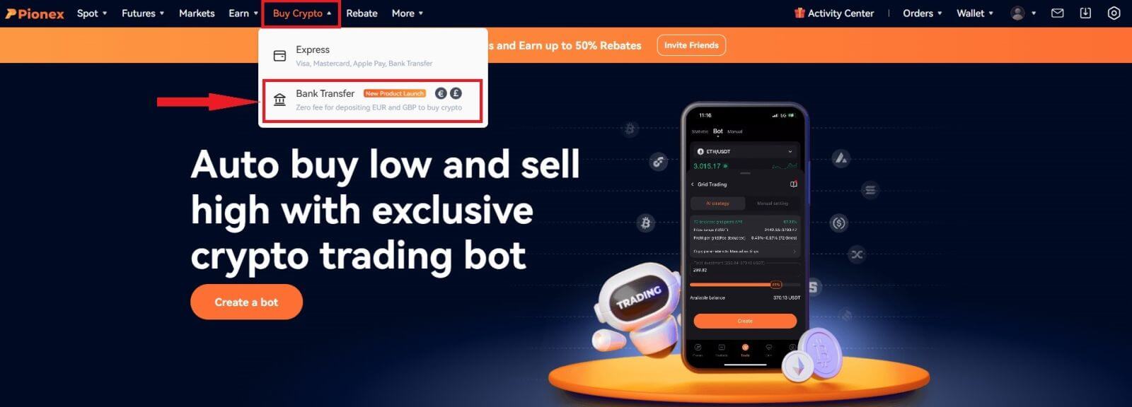 How to Open Account and Deposit into Pionex How to Open Account and Deposit into Pionex